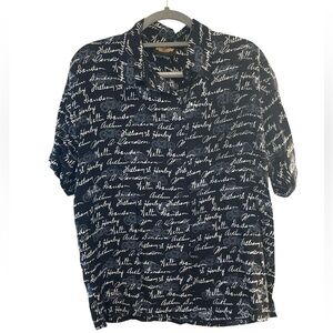 Harley-Davidson large button up